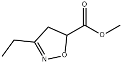 methyl 3-ethyl-4,5-dihydroisoxazole-5-carboxylate Structure