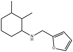 N-(2,3-dimethylcyclohexyl)-N-(2-furylmethyl)amine 구조식 이미지