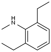 N-(2,6-diethylphenyl)-N-methylamine Structure