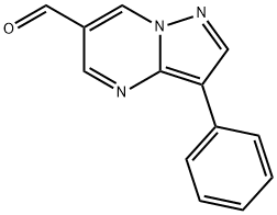 3-phenylpyrazolo[1,5-a]pyrimidine-6-carbaldehyde 구조식 이미지