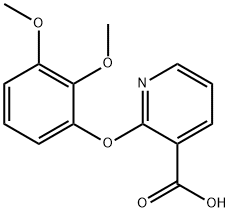 2-(2,3-dimethoxyphenoxy)nicotinic acid Structure