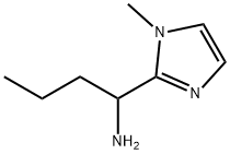 [1-(1-methyl-1H-imidazol-2-yl)butyl]amine Structure