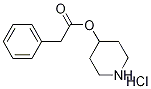 4-Piperidinyl 2-phenylacetate hydrochloride Structure