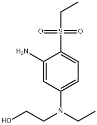 2-[3-Amino(ethyl)-4-(ethylsulfonyl)anilino]-1-ethanol 구조식 이미지