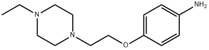 4-[2-(4-Ethyl-piperazin-1-yl)-ethoxy]-phenylamine 구조식 이미지