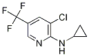 N-[3-Chloro-5-(trifluoromethyl)-2-pyridinyl]-N-cyclopropylamine Structure