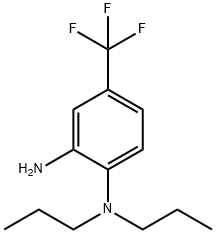 N~1~,N~1~-Dipropyl-4-(trifluoromethyl)-1,2-benzenediamine 구조식 이미지