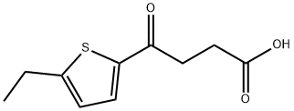 4-(5-Ethyl-thiophen-2-yl)-4-oxo-butyric acid Structure