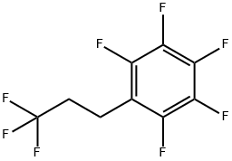 1,2,3,4,5-Pentafluoro-6-(3,3,3-trifluoropropyl)-benzene 구조식 이미지