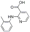 2-(2-Toluidino)nicotinic acid Structure