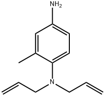 N-1,N-1-Diallyl-2-methyl-1,4-benzenediamine 구조식 이미지