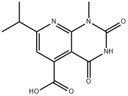 7-Isopropyl-1-methyl-2,4-dioxo-1,2,3,4-tetrahydro-pyrido[2,3-d]pyrimidine-5-carboxylic acid Structure