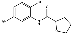 N-(5-Amino-2-chlorophenyl)tetrahydro-2-furancarboxamide Structure