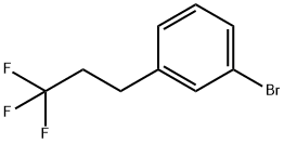 1-Bromo-3-(3,3,3-trifluoropropyl)benzene 구조식 이미지