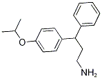 3-(4-Isopropoxy-phenyl)-3-phenyl-propylamine 구조식 이미지