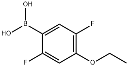 2,5-Difluoro-4-ethoxyphenylboronic acid Structure