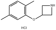 3-(2,5-Dimethylphenoxy)azetidine Structure