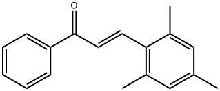 2-propen-1-one, 1-phenyl-3-(2,4,6-trimethylphenyl)-, (2E)- 구조식 이미지