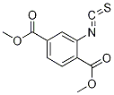 1,4-benzenedicarboxylic acid, 2-isothiocyanato-, dimethyl 구조식 이미지