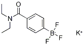 Potassium [4-(diethylamine-1-carbonyl)phenyl]trifluoroborate 구조식 이미지