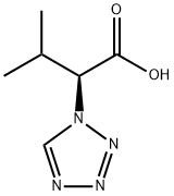 (2S)-3-Methyl-2-(1H-tetrazol-1-yl)butanoic acid Structure