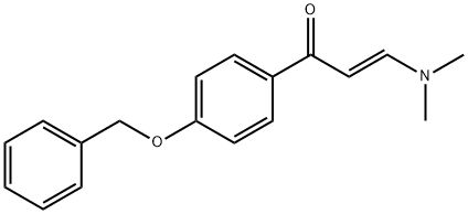 (2E)-1-[4-(Benzyloxy)phenyl]-3-(dimethylamino)-prop-2-en-1-one Structure