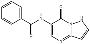 N-(7-Oxo-1,7-dihydropyrazolo[1,5-a]pyrimidin-6-yl) benzamide 구조식 이미지