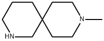 9-Methyl-2,9-diazaspiro[5.5]undecane Structure