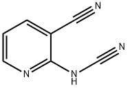 (3-Cyanopyridin-2-yl)cyanamide Structure