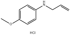 N-Allyl-N-(4-methoxyphenyl)amine hydrochloride 구조식 이미지