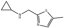 N-[(5-Methyl-1,3-thiazol-2-yl)methyl]-cyclopropanamine dihydrochloride Structure