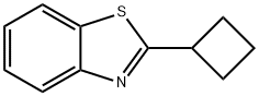 2-Cyclobutyl-1,3-benzothiazole 구조식 이미지