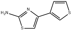 4-(Thien-3-yl)-1,3-thiazol-2-amine Structure