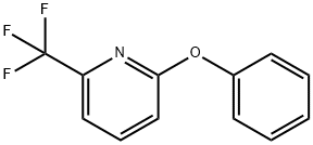 2-Phenoxy-6-(trifluoromethyl)pyridine 구조식 이미지