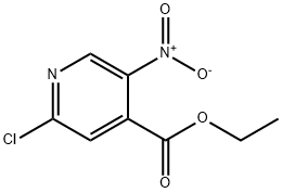 Ethyl 2-chloro-5-nitropyridine-4-carboxylate Structure