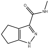 N-Methyl-1H,4H,5H,6H-cyclopenta-[c]pyrazole-3-carboxamide Structure