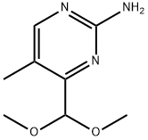 4-(Dimethoxymethyl)-5-methylpyrimidin-2-amine Structure