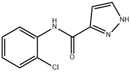 N-(2-Chlorophenyl)-1H-pyrazole-3-carboxamide Structure