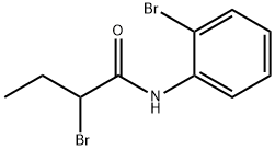 2-Bromo-N-(2-bromophenyl)butanamide 구조식 이미지