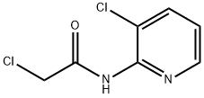 2-Chloro-N-(3-chloropyridin-2-yl)acetamide Structure