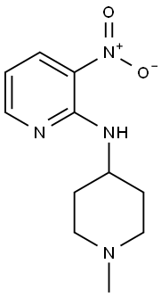 N-(1-Methylpiperidin-4-yl)-3-nitropyridin-2-amine Structure