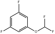 1-(Difluoromethoxy)-3,5-difluoro-benzene Structure