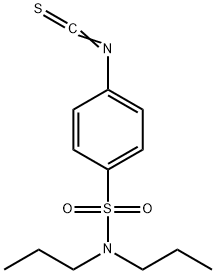4-ISOTHIOCYANATO-N,N-DIPROPYLBENZENESULFONAMIDE Structure