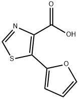 5-(2-furyl)-1,3-thiazole-4-carboxylic acid Structure