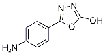 5-(4-aminophenyl)-1,3,4-oxadiazol-2-ol Structure