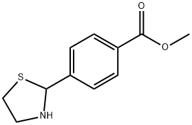 메틸4-(1,3-티아졸란-2-일)벤젠카르복실레이트 구조식 이미지