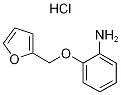2-(Furan-2-ylmethoxy)-phenylamine hydrochloride 구조식 이미지