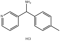 C-Pyridin-3-yl-C-p-tolyl-methylaminedihydrochloride Structure