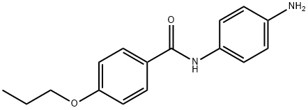 N-(4-Aminophenyl)-4-propoxybenzamide 구조식 이미지