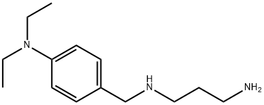 N1-[4-(Diethylamino)benzyl]-1,3-propanediamine 구조식 이미지